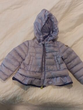 Moncler Light Lavender Hooded Puffer Jacket - Kids